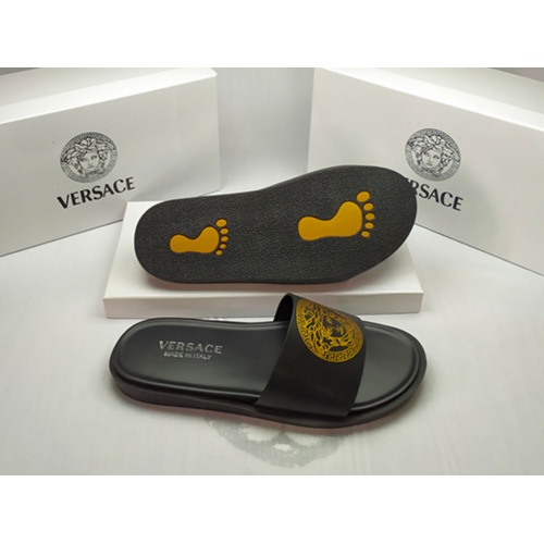 Versace Slippers For Men #861281 $40.00 USD, Wholesale Replica Versace Slippers