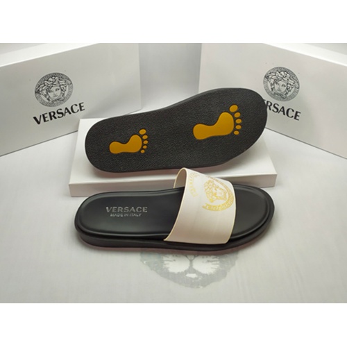 Versace Slippers For Men #861285 $40.00 USD, Wholesale Replica Versace Slippers