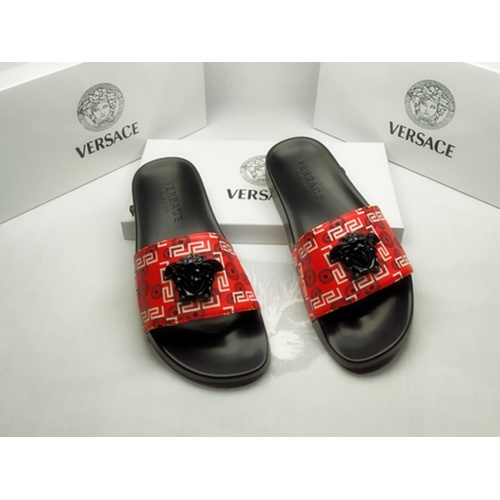 Versace Slippers For Men #861298 $40.00 USD, Wholesale Replica Versace Slippers