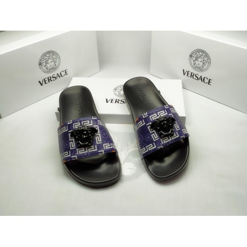 Versace Slippers For Men #861299 $40.00 USD, Wholesale Replica Versace Slippers