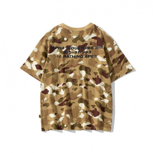 Replica Bape T-Shirts Short Sleeved For Men #861326 $25.00 USD for Wholesale