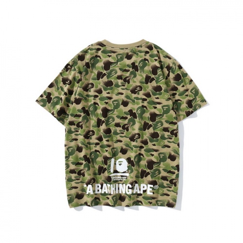 Replica Bape T-Shirts Short Sleeved For Men #861328 $25.00 USD for Wholesale