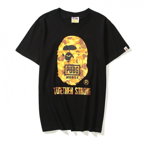 Bape T-Shirts Short Sleeved For Men #861342 $25.00 USD, Wholesale Replica Bape T-Shirts