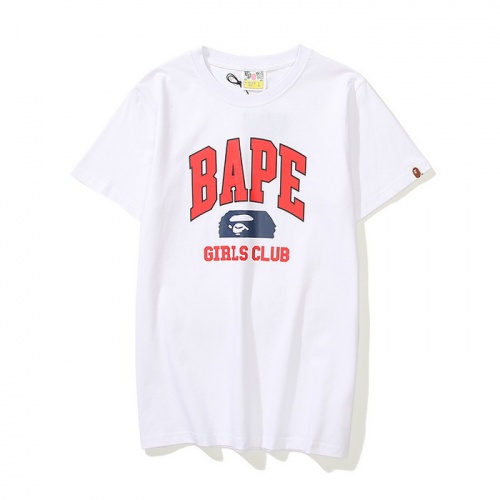 Bape T-Shirts Short Sleeved For Men #861346 $25.00 USD, Wholesale Replica Bape T-Shirts
