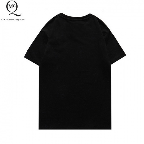 Replica Alexander McQueen T-shirts Short Sleeved For Men #861396 $27.00 USD for Wholesale