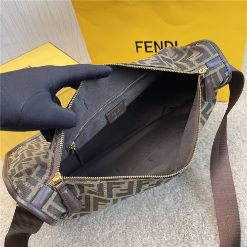 Replica Fendi AAA Man Messenger Bags #861409 $175.00 USD for Wholesale