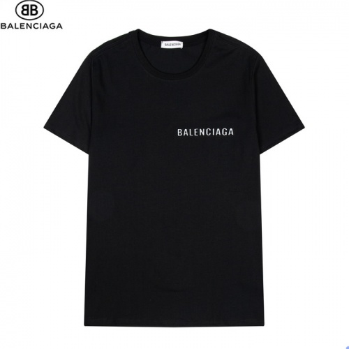 Replica Balenciaga T-Shirts Short Sleeved For Men #861433 $27.00 USD for Wholesale