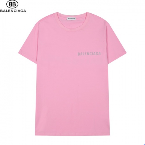 Replica Balenciaga T-Shirts Short Sleeved For Men #861435 $27.00 USD for Wholesale