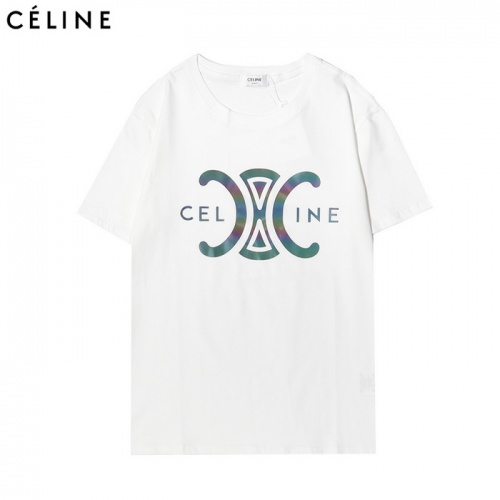 Celine T-Shirts Short Sleeved For Men #861484 $25.00 USD, Wholesale Replica Celine T-Shirts