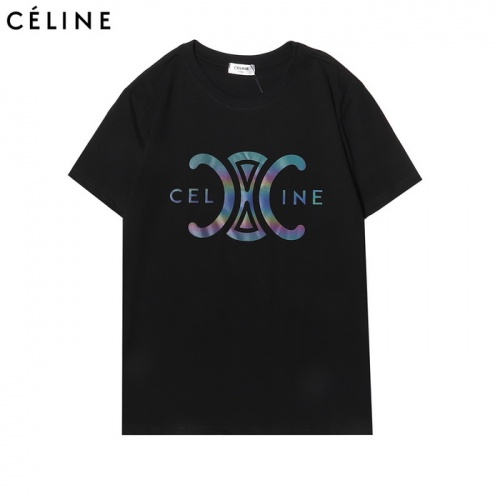 Celine T-Shirts Short Sleeved For Men #861485 $25.00 USD, Wholesale Replica Celine T-Shirts