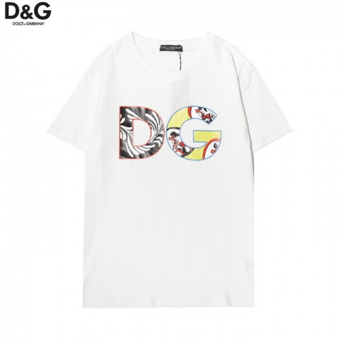 Dolce &amp; Gabbana D&amp;G T-Shirts Short Sleeved For Men #861497 $27.00 USD, Wholesale Replica Dolce &amp; Gabbana D&amp;G T-Shirts