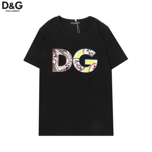 Dolce &amp; Gabbana D&amp;G T-Shirts Short Sleeved For Men #861498 $27.00 USD, Wholesale Replica Dolce &amp; Gabbana D&amp;G T-Shirts