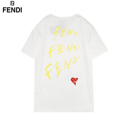 Replica Fendi T-Shirts Short Sleeved For Men #861521 $29.00 USD for Wholesale