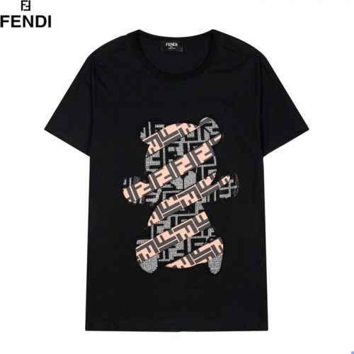 Fendi T-Shirts Short Sleeved For Men #861527 $29.00 USD, Wholesale Replica Fendi T-Shirts
