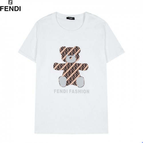 Fendi T-Shirts Short Sleeved For Men #861532 $27.00 USD, Wholesale Replica Fendi T-Shirts