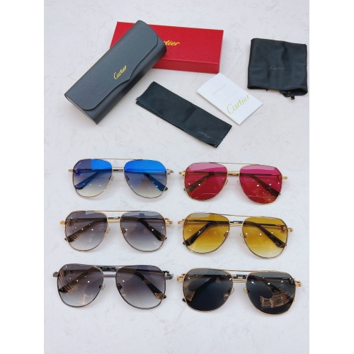 Replica Cartier AAA Quality Sunglasses #861535 $48.00 USD for Wholesale