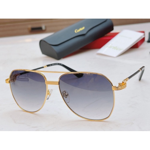 Cartier AAA Quality Sunglasses #861536 $48.00 USD, Wholesale Replica Cartier AAA Quality Sunglassess