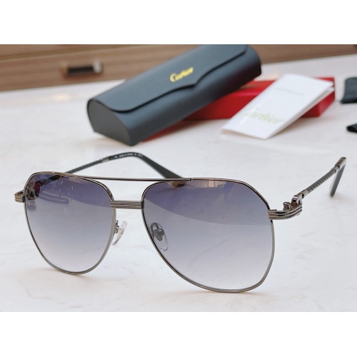 Cartier AAA Quality Sunglasses #861537 $48.00 USD, Wholesale Replica Cartier AAA Quality Sunglassess