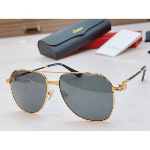 Cartier AAA Quality Sunglasses #861538 $48.00 USD, Wholesale Replica Cartier AAA Quality Sunglassess