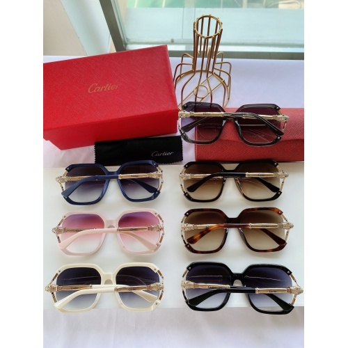 Replica Cartier AAA Quality Sunglasses #861541 $56.00 USD for Wholesale