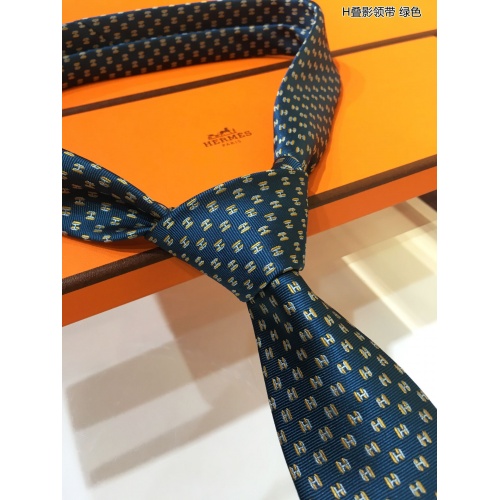 Replica Hermes Necktie For Men #861570 $41.00 USD for Wholesale