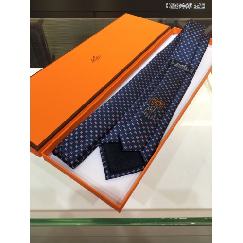 Replica Hermes Necktie For Men #861571 $41.00 USD for Wholesale