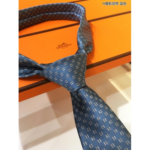 Replica Hermes Necktie For Men #861572 $41.00 USD for Wholesale