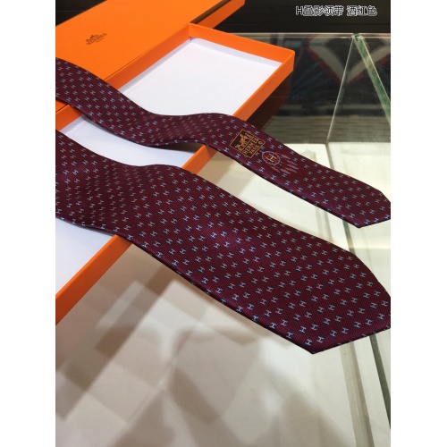Replica Hermes Necktie For Men #861574 $41.00 USD for Wholesale