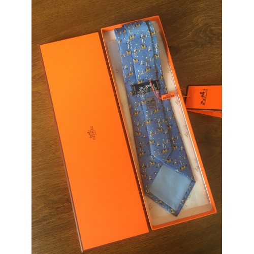Replica Hermes Necktie For Men #862138 $38.00 USD for Wholesale