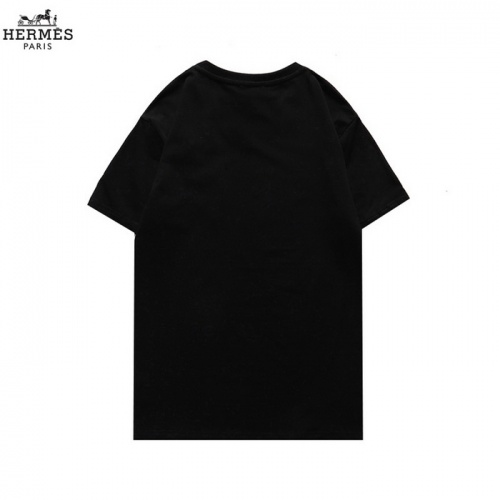 Replica Hermes T-Shirts Short Sleeved For Men #862146 $27.00 USD for Wholesale
