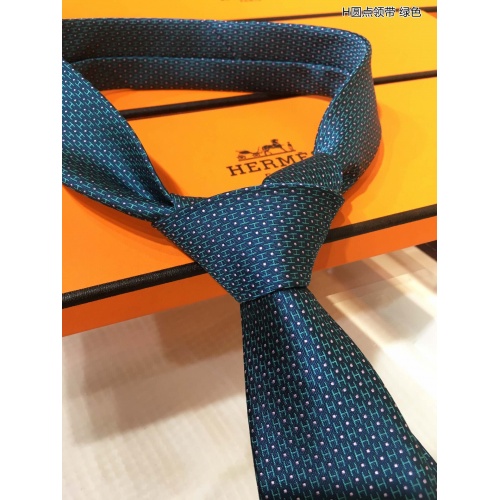 Replica Hermes Necktie For Men #862152 $40.00 USD for Wholesale