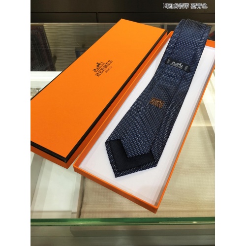Replica Hermes Necktie For Men #862153 $40.00 USD for Wholesale