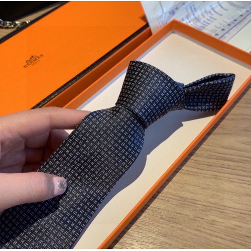 Replica Hermes Necktie For Men #862155 $40.00 USD for Wholesale