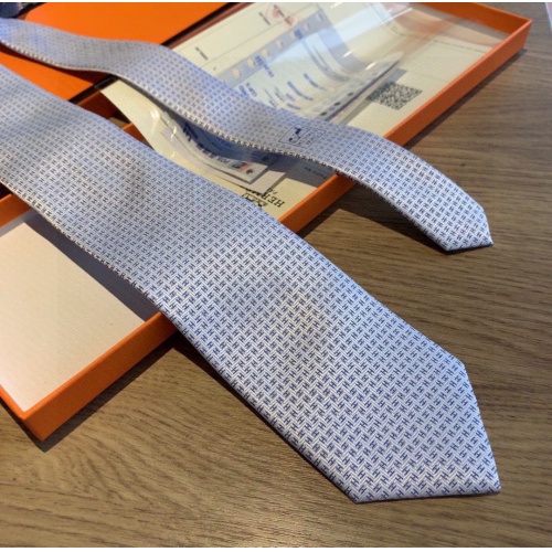 Replica Hermes Necktie For Men #862156 $40.00 USD for Wholesale
