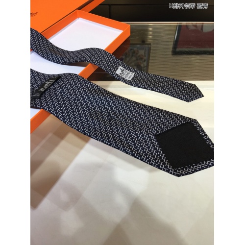 Replica Hermes Necktie For Men #862164 $60.00 USD for Wholesale