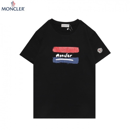 Moncler T-Shirts Short Sleeved For Men #862260 $27.00 USD, Wholesale Replica Moncler T-Shirts