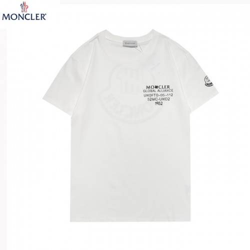 Replica Moncler T-Shirts Short Sleeved For Men #862263 $25.00 USD for Wholesale