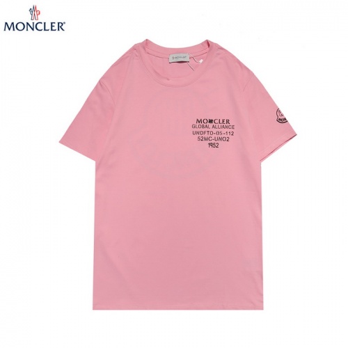 Replica Moncler T-Shirts Short Sleeved For Men #862264 $25.00 USD for Wholesale