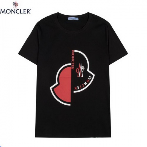 Moncler T-Shirts Short Sleeved For Men #862302 $25.00 USD, Wholesale Replica Moncler T-Shirts