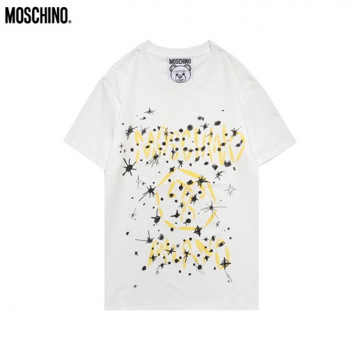 Moschino T-Shirts Short Sleeved For Men #862312 $27.00 USD, Wholesale Replica Moschino T-Shirts