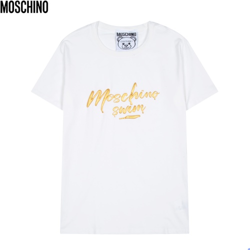 Moschino T-Shirts Short Sleeved For Men #862337 $25.00 USD, Wholesale Replica Moschino T-Shirts