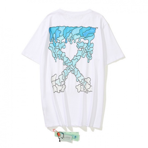 Off-White T-Shirts Short Sleeved For Men #862353 $29.00 USD, Wholesale Replica Off-White T-Shirts
