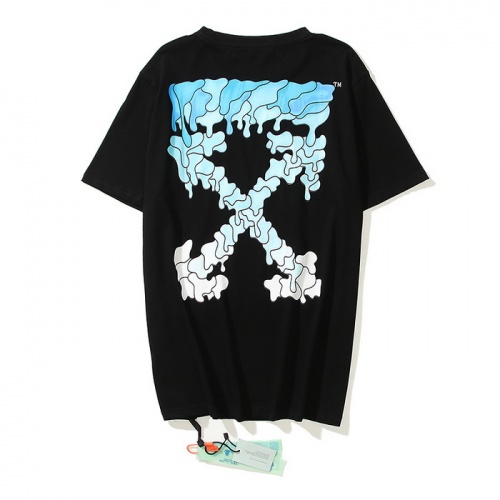 Off-White T-Shirts Short Sleeved For Men #862354 $29.00 USD, Wholesale Replica Off-White T-Shirts