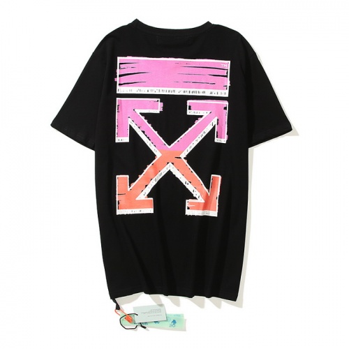 Off-White T-Shirts Short Sleeved For Men #862360 $29.00 USD, Wholesale Replica Off-White T-Shirts