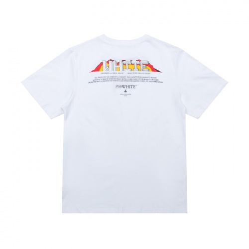 Off-White T-Shirts Short Sleeved For Men #862366 $27.00 USD, Wholesale Replica Off-White T-Shirts