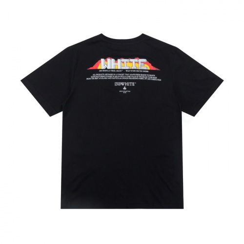 Off-White T-Shirts Short Sleeved For Men #862367 $27.00 USD, Wholesale Replica Off-White T-Shirts