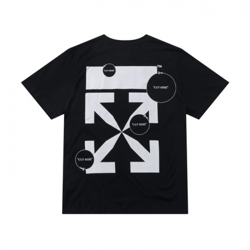 Off-White T-Shirts Short Sleeved For Men #862368 $27.00 USD, Wholesale Replica Off-White T-Shirts