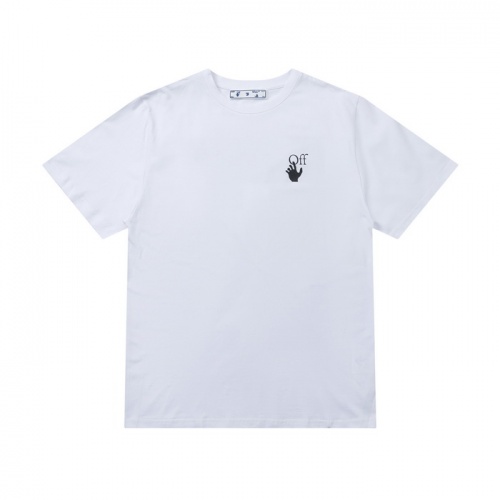 Replica Off-White T-Shirts Short Sleeved For Men #862369 $27.00 USD for Wholesale