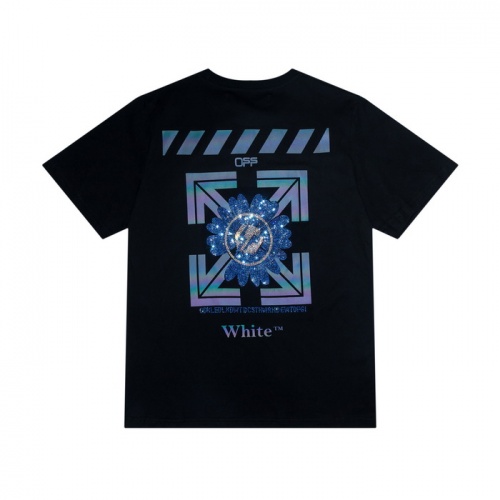 Off-White T-Shirts Short Sleeved For Men #862383 $32.00 USD, Wholesale Replica Off-White T-Shirts