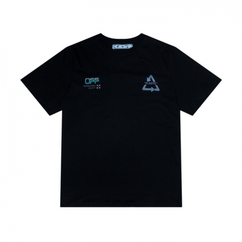Replica Off-White T-Shirts Short Sleeved For Men #862383 $32.00 USD for Wholesale